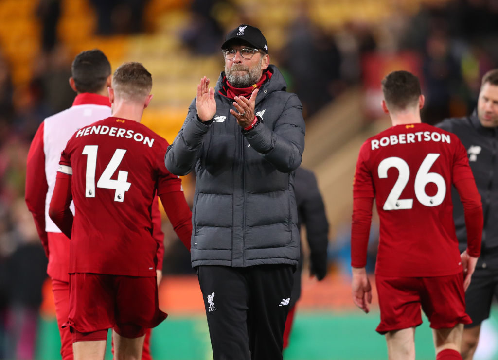 Liverpool saw out a routine win against Norwich City.