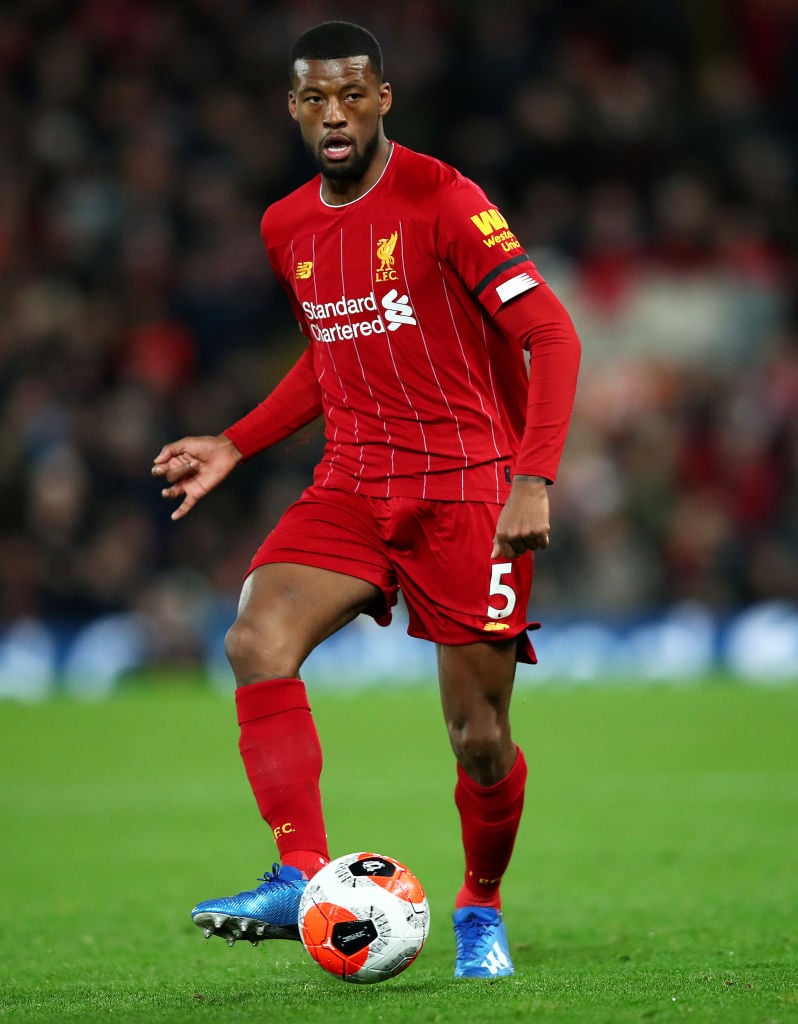 Liverpool can afford to drop Gini Wijnaldum for home games