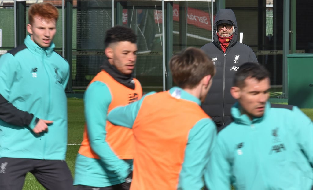 Jurgen Klopp cant play his first-team twice in a few days.