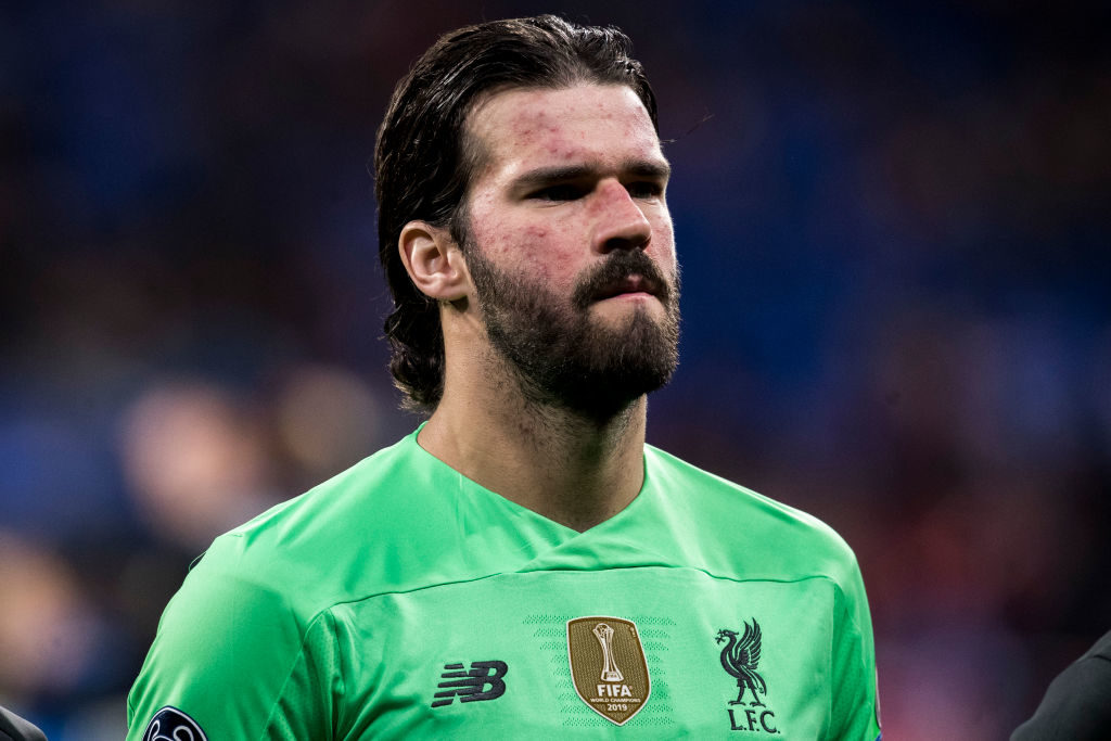 Liverpool missed the injured Alisson Becker.