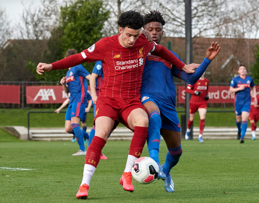 Curtis Jones bagged a hattrick last week.