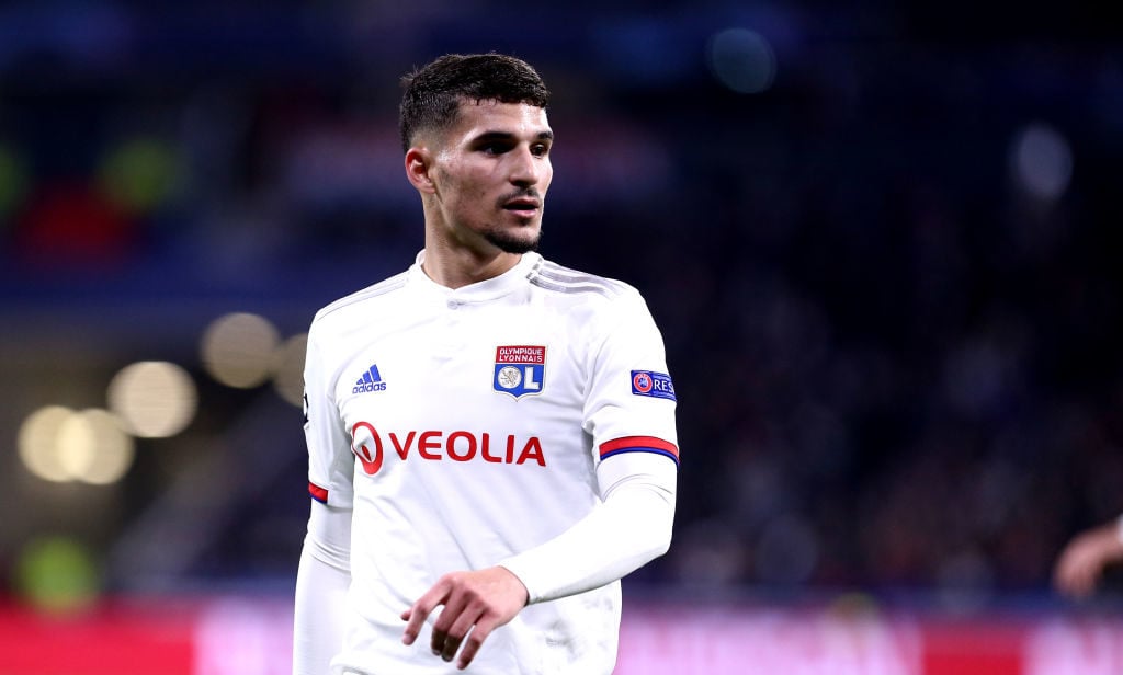 Houssem Aouar was reportedly a target for Liverpool.