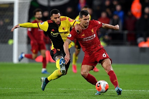 Dejan Lovren for Liverpool.
