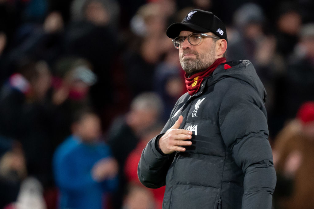Jurgen Klopp and Liverpool could win the Premier League title in June.