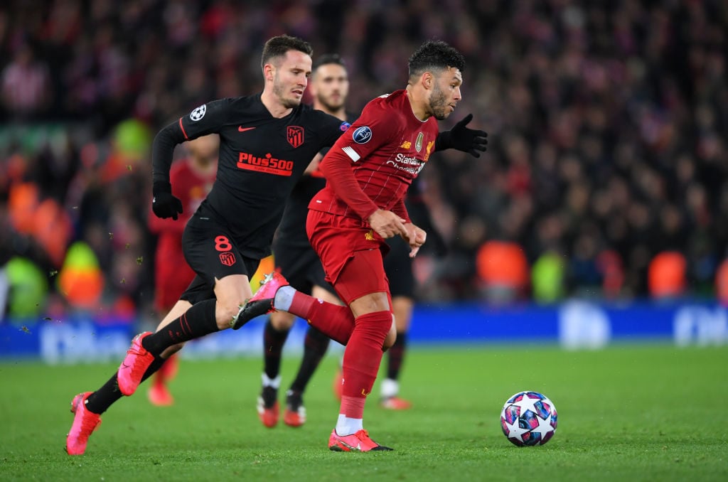 Alex Oxlade-Chamberlain was at his best for a long time.