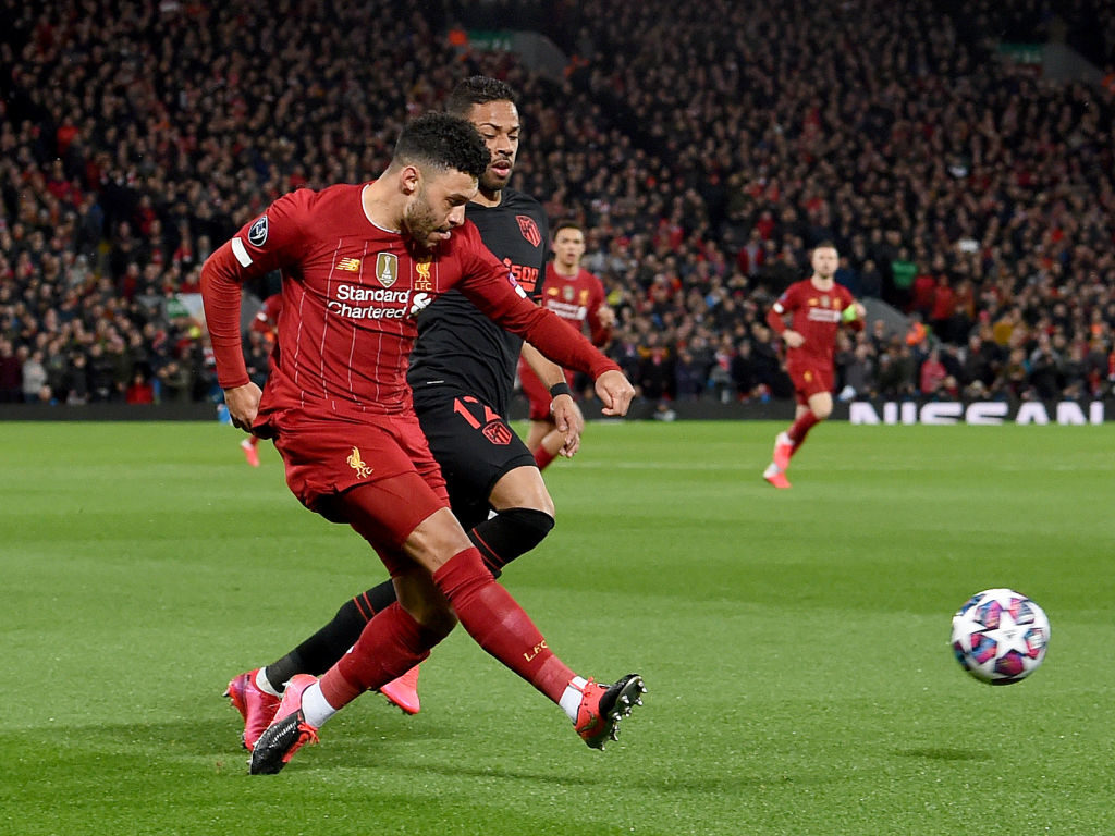 Alex Oxlade-Chamberlain was brilliant against Atletico Madrid.