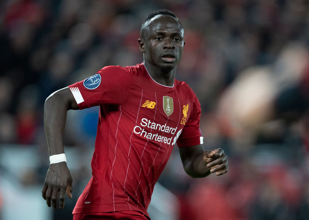 Sadio Mane shines on the left for Liverpool.