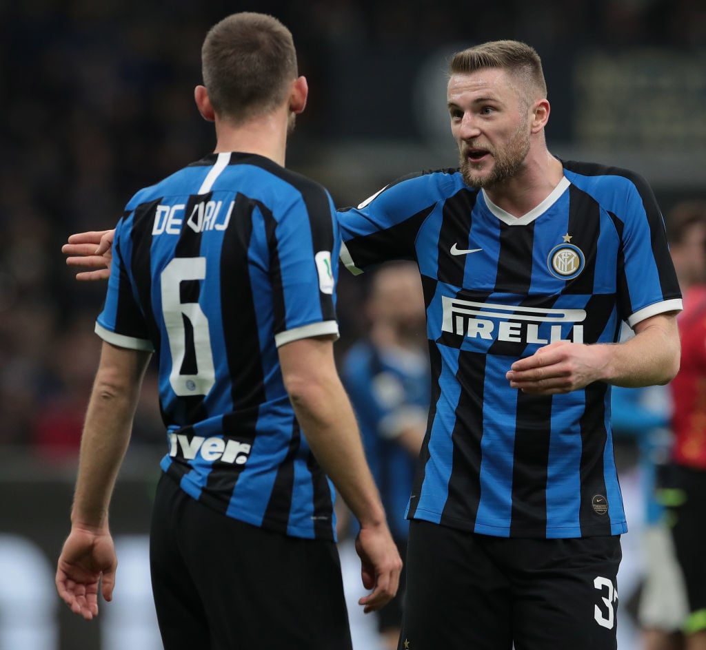 Milan Skriniar for Inter.