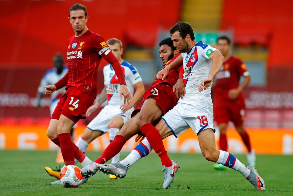 Liverpool kept Crystal Palace at bay.