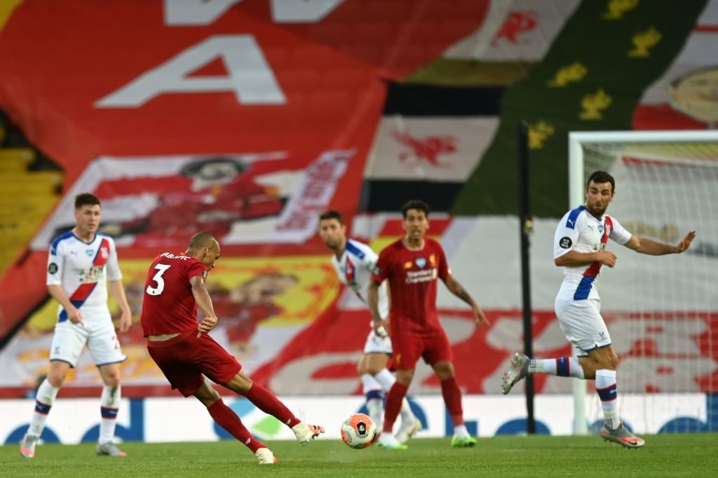 Fabinho scored a wonderful goal against Crystal Palace.
