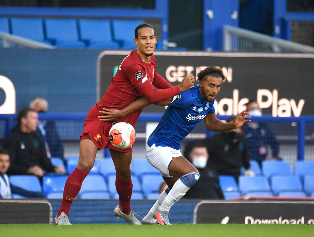 Virgil van Dijk looked solid again.