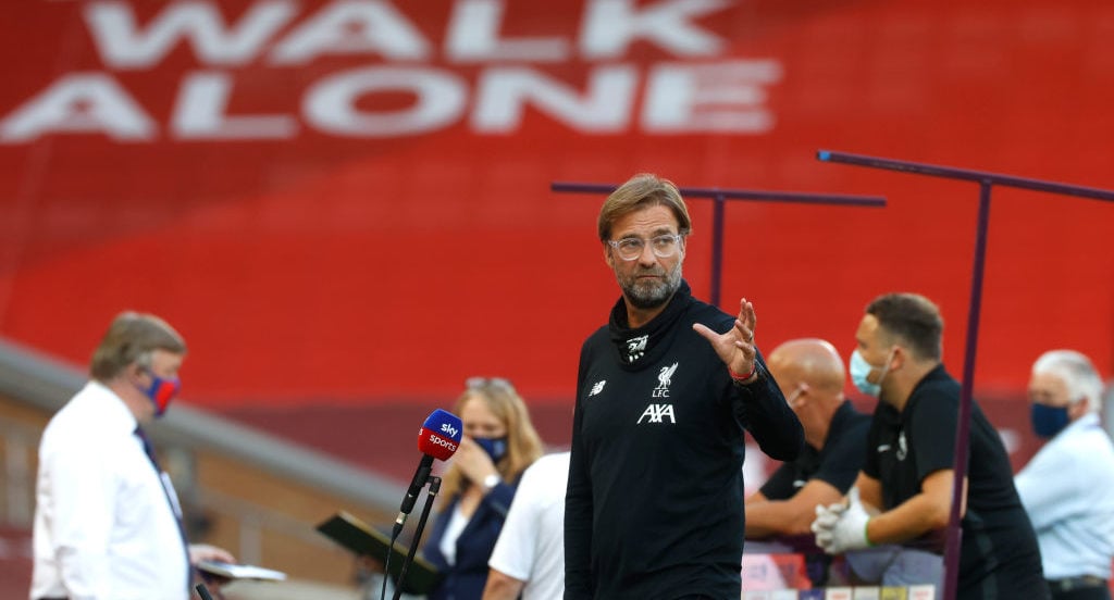 Jurgen Klopp has an opportunity now Liverpool have the title.
