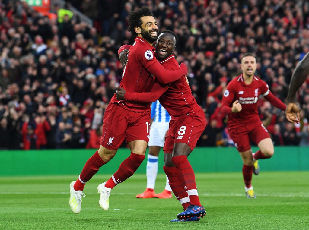 Naby Keita and Mo Salah could be the partnership to drive the Liverpool title defence.
