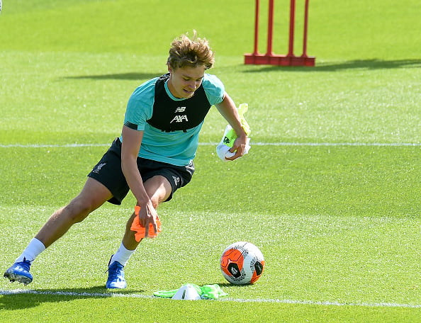 Paul Glatzel is back in first-team training.