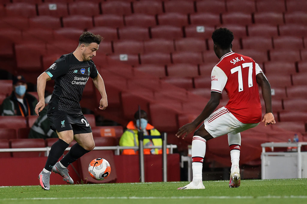 Xherdan Shaqiri made a rare start against Arsenal.