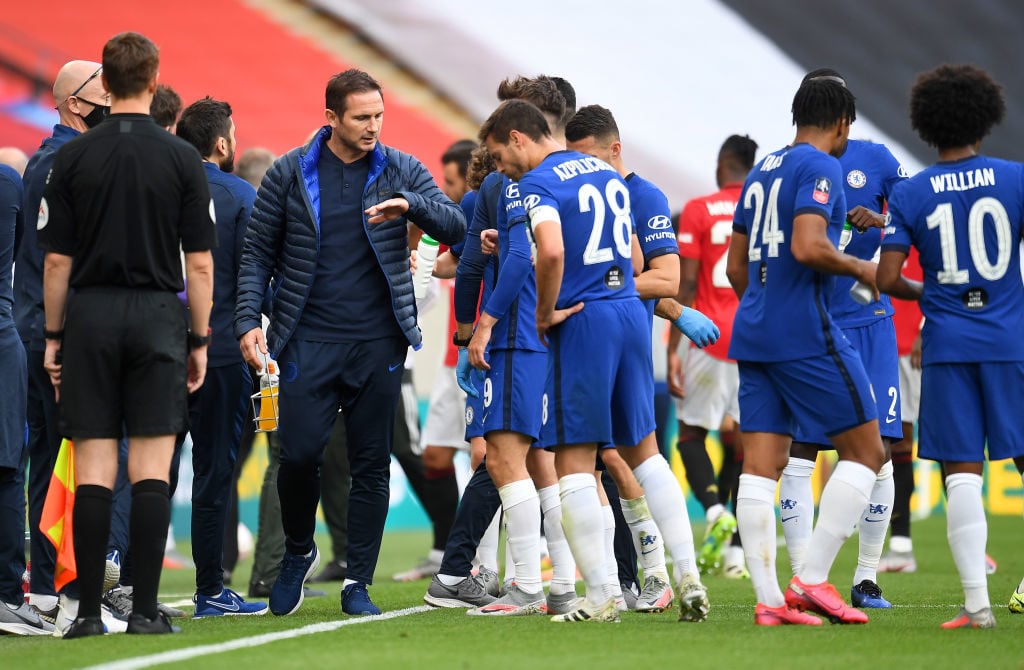 Chelsea beat Manchester United at the weekend.