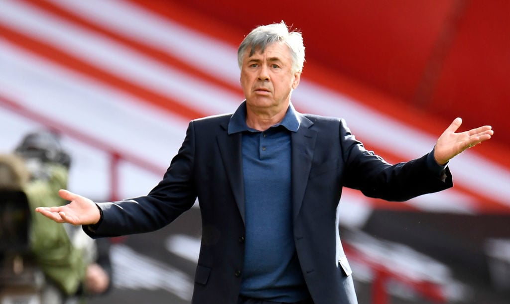 Carlo Ancelotti has said that he is 'confident' heading into the Merseyside Derby.
