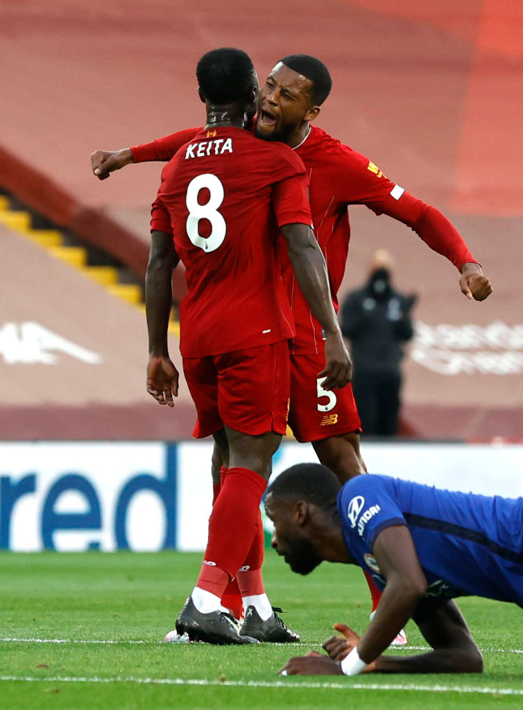Naby Keita's form could be stalling a new Gini Wijnaldum contract.