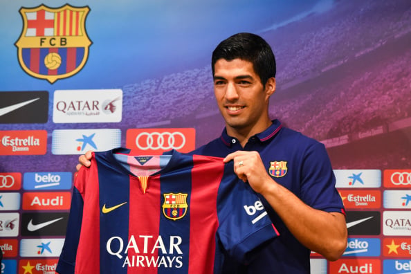 Luis Suarez FC Barcelona Media Access