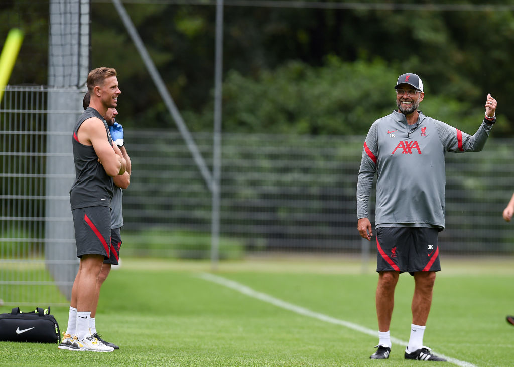 Liverpool Pre-Season Training Session