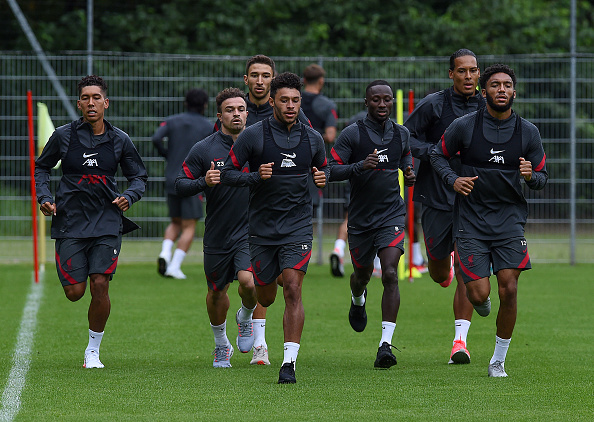 Liverpool Pre-Season Training Session