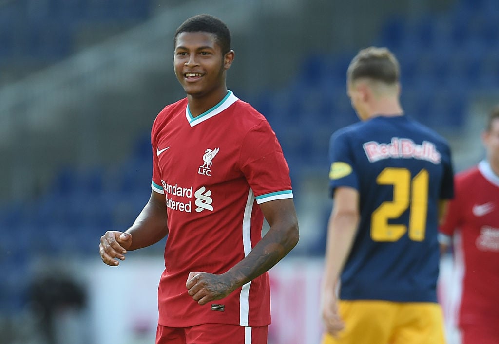 Liverpool can make a decision on Rhian Brewster based on how he performs against Arsenal