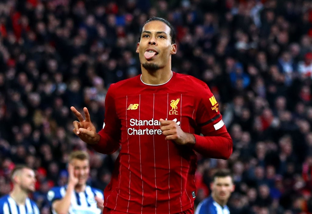 Virgil van Dijk starts in the confirmed Liverpool lineup to face Leeds United.