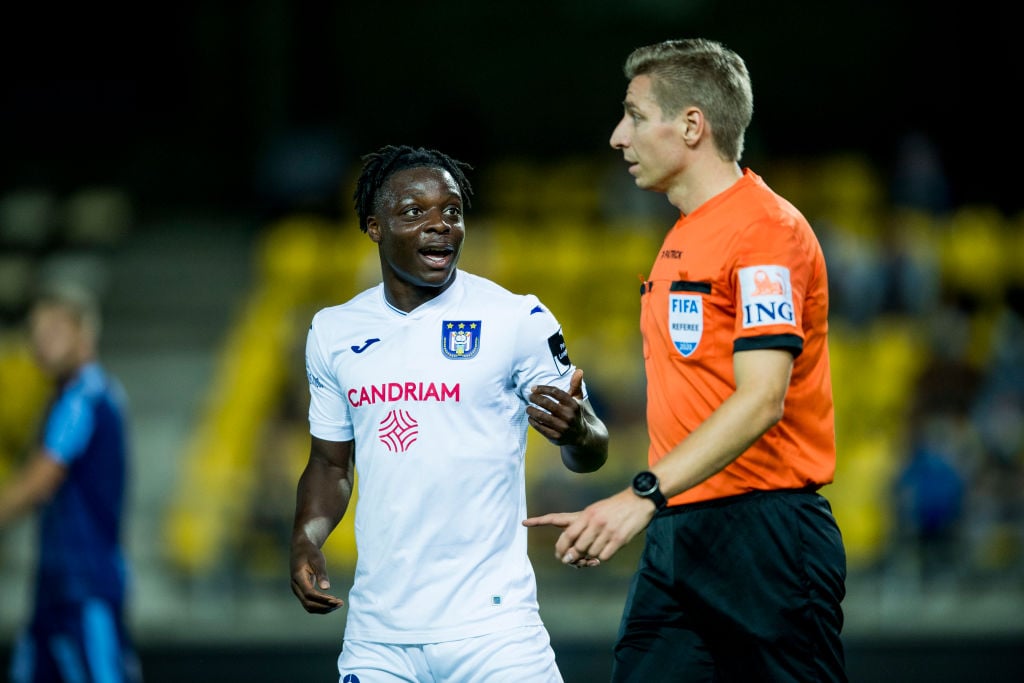 SOCCER JPL D6 WAASLAND BEVEREN VS ANDERLECHT
