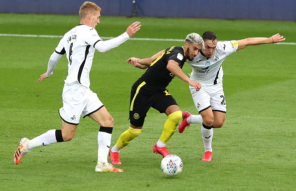Swansea City v Brentford - Sky Bet Championship Play Off Semi-final 1st Leg