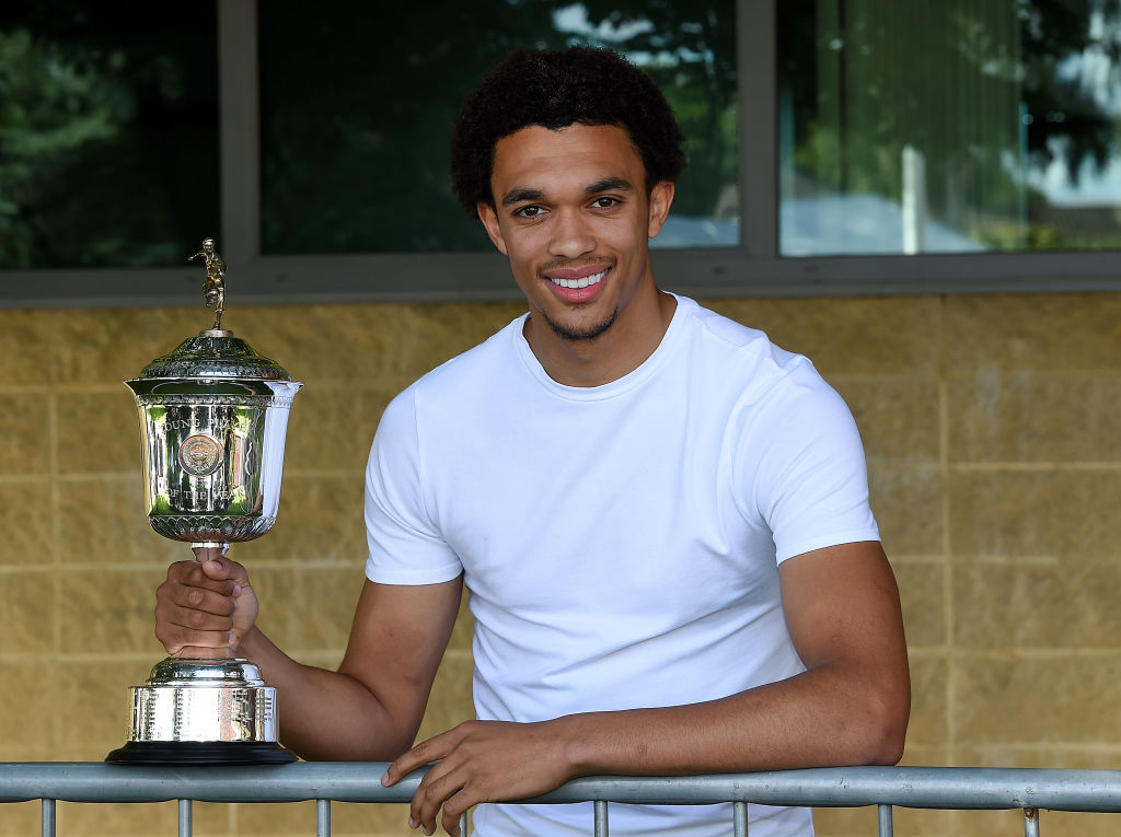 Trent Alexander Arnold wins PFA Young Player of the Year Award