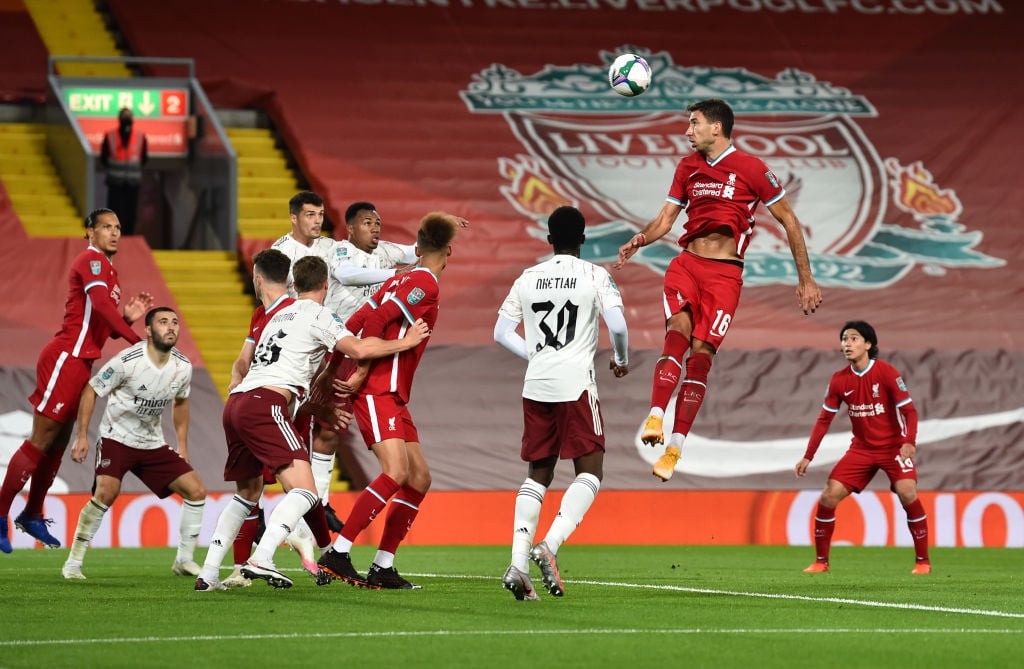 Liverpool v Arsenal - Carabao Cup Fourth Round