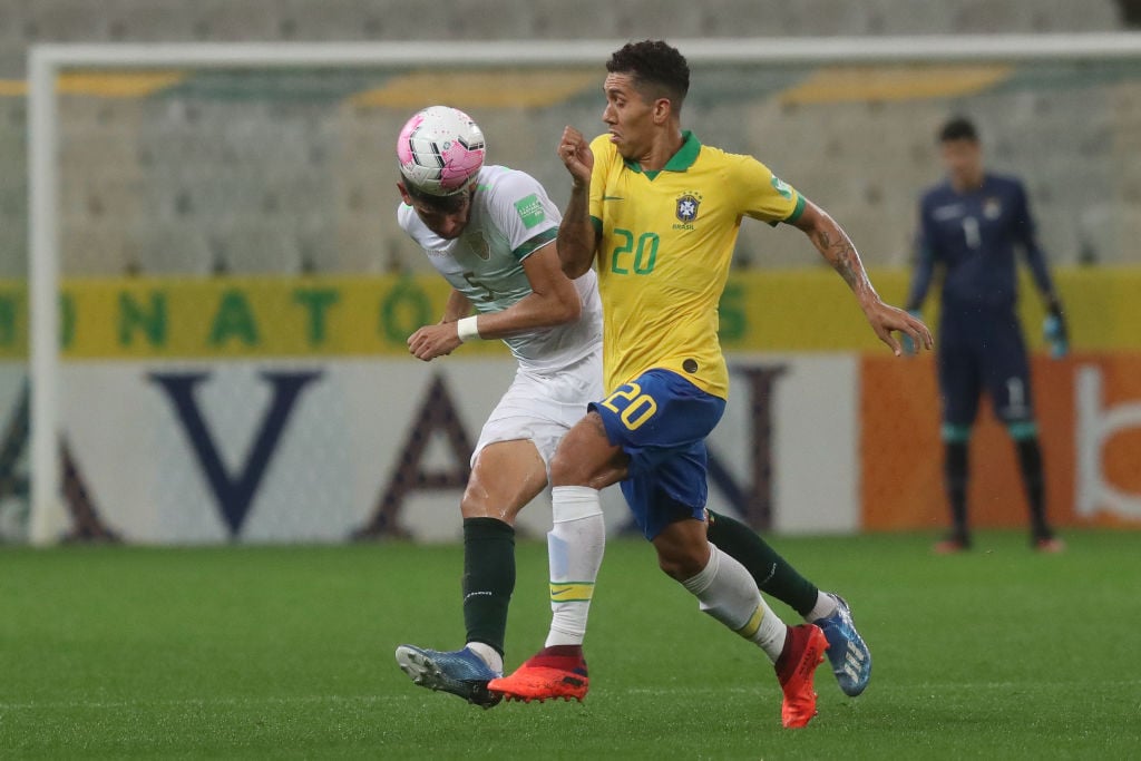 Liverpool fans are made up that Roberto Firmino has scored twice for Brazil.