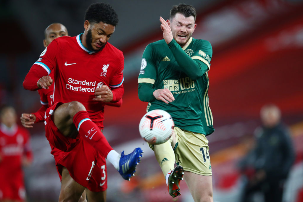 Liverpool v Sheffield United - Premier League