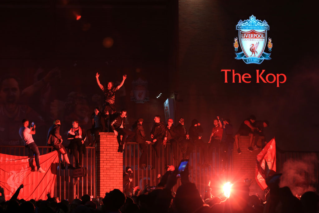 Liverpool fans on Twitter are ecstatic as tier 2 status means fans can return to Anfield in December.