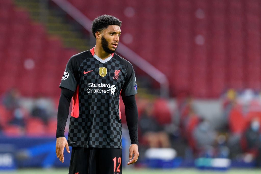 Liverpool need to pray Joe Gomez doesn't pick up another England duty injury.