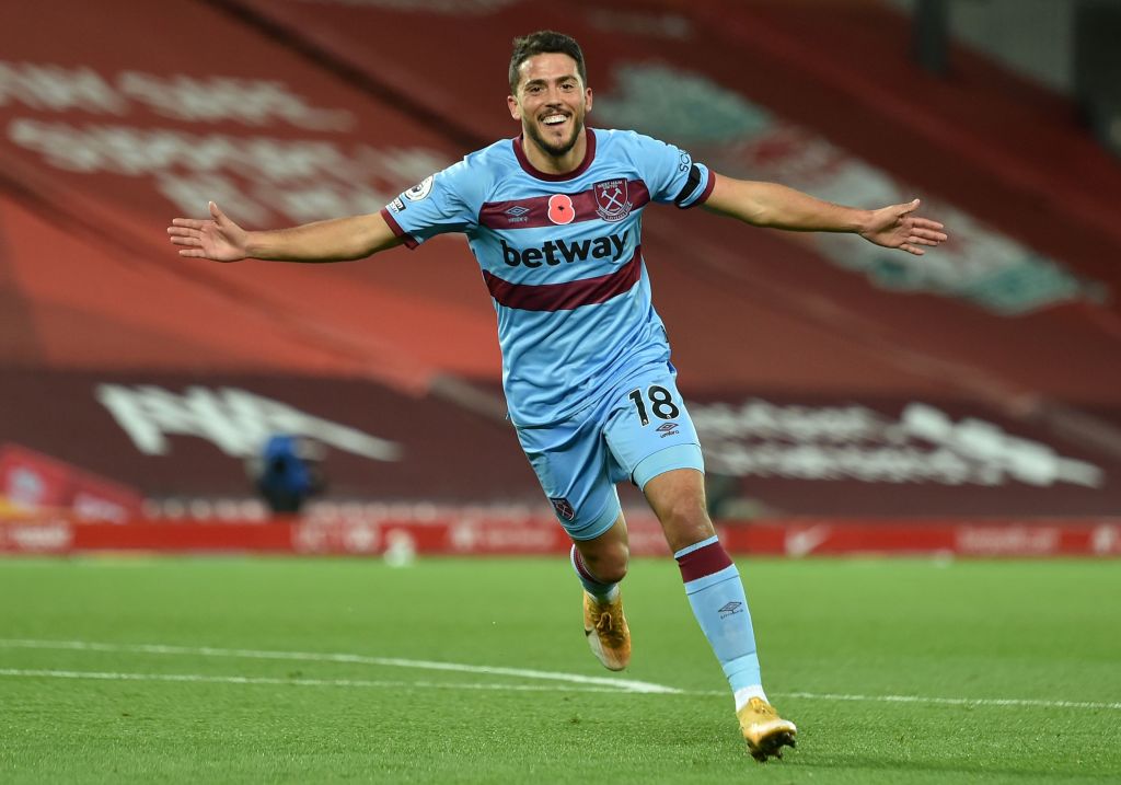 Liverpool were saved by the selfishness of Pablo Fornals for West Ham.