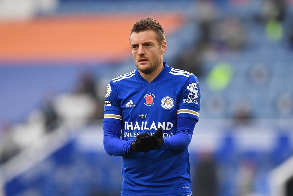 Mark Lawrenson has warned Liverpool that Jamie Vardy will be 'scenting blood' tonight.