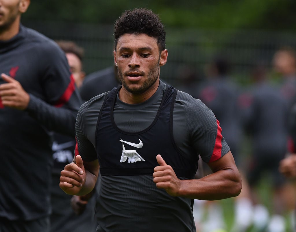Alex Oxlade-Chamberlain joked that Mo Salah will have one issue with the new training ground.