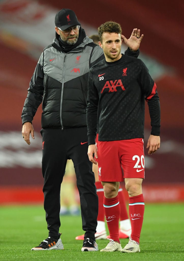 Danny Murphy has said that Diogo Jota has given Jürgen Klopp a 'problem'.