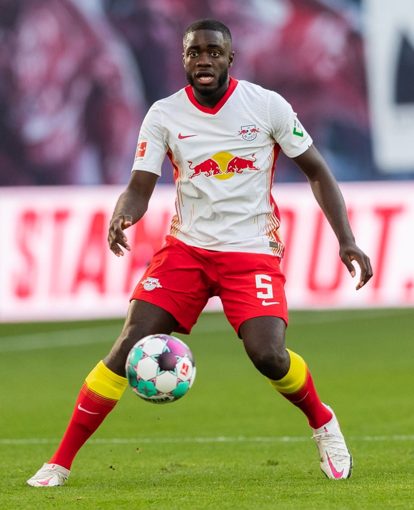 According to claims from Germany, Liverpool target Dayot Upamecano will leave RB Leipzig but not until the summer.