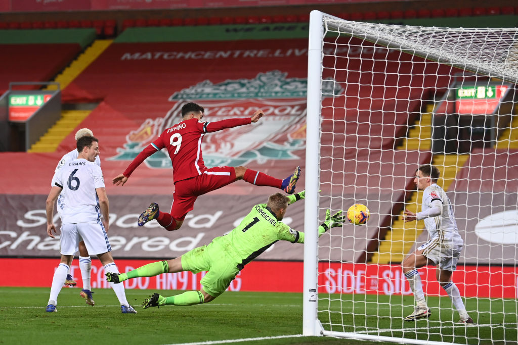 Many Liverpool fans believe Roberto Firmino is cursed after he was denied a goal in the second half.