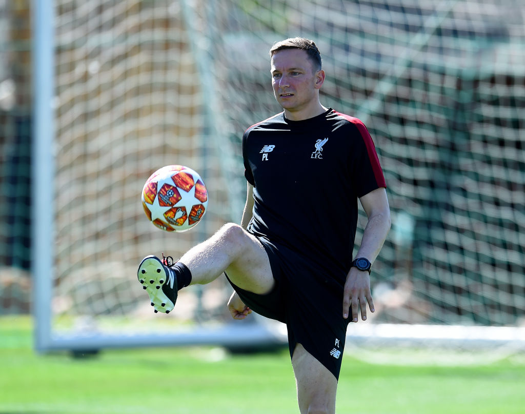 Pep Lijnders has said that Liverpool don't accept the word 'retreat'.
