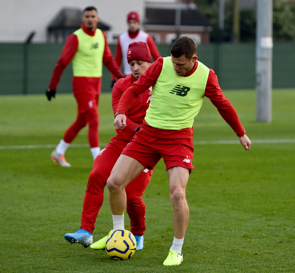 Liverpool could face West Brom with James Milner and Xherdan Shaqiri back in the side.