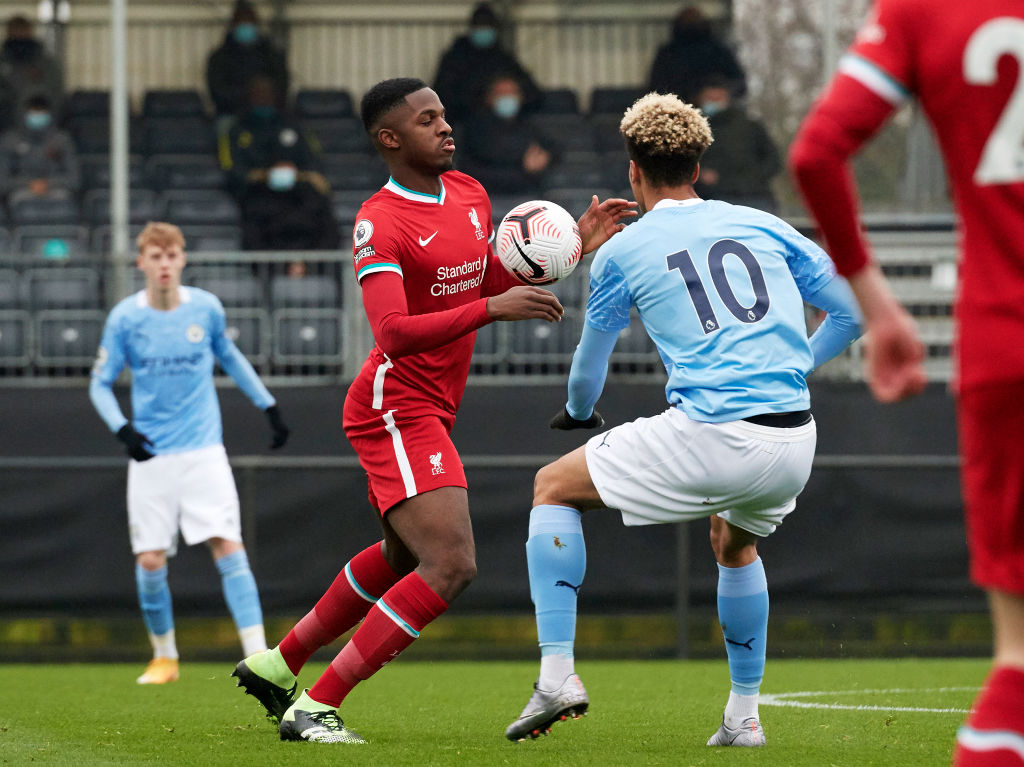Liverpool U23 v Manchester City U23: Premier League 2