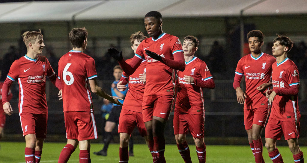 Liverpool v Burnley: U18 Premier League