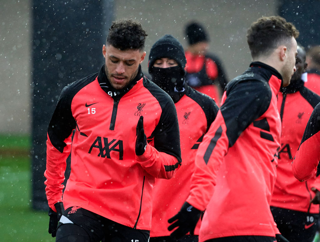 Liverpool FC Training Session
