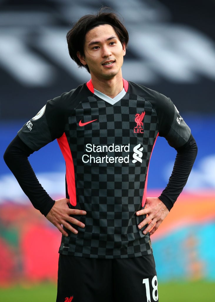 Emile Heskey has backed Takumi Minamino to kick on after grabbing his first Premier League goal.