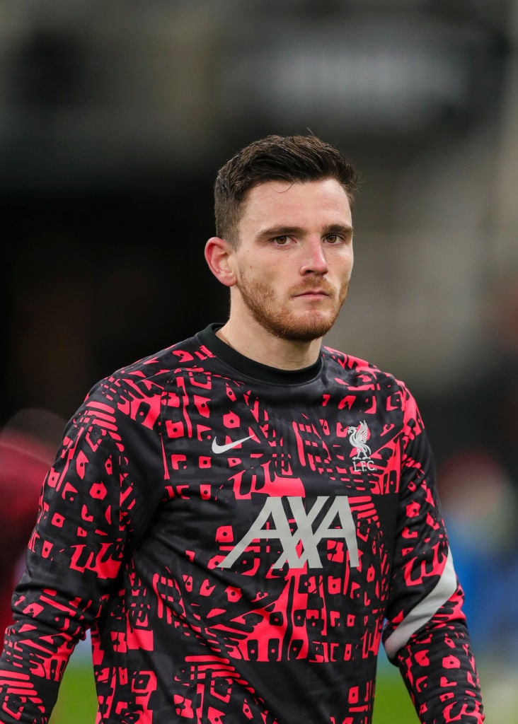 Garth Crooks has named Andy Robertson in his Team of the Year
