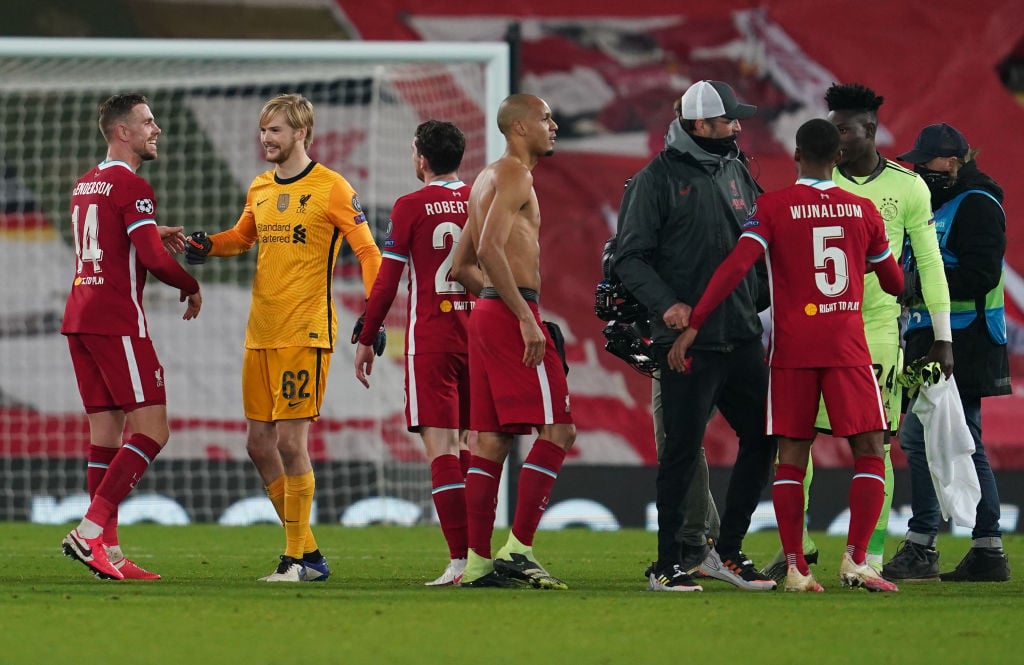 Liverpool FC v Ajax Amsterdam: Group D - UEFA Champions League