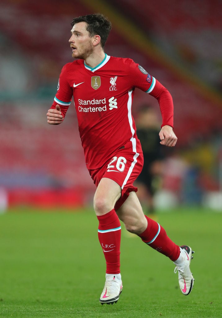 Andy Robertson has been ranked as the best left back in the world by ESPN.